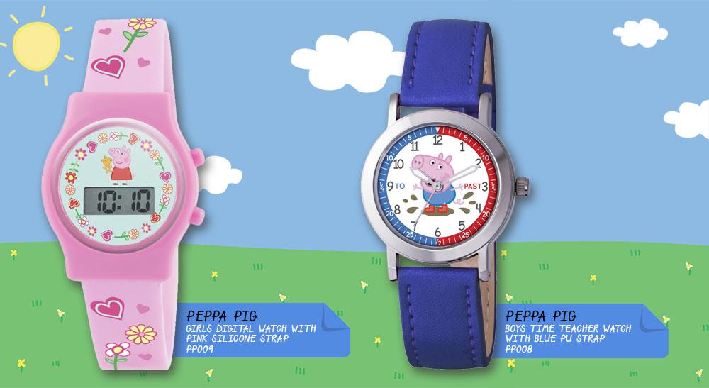 peppa pig digital watch