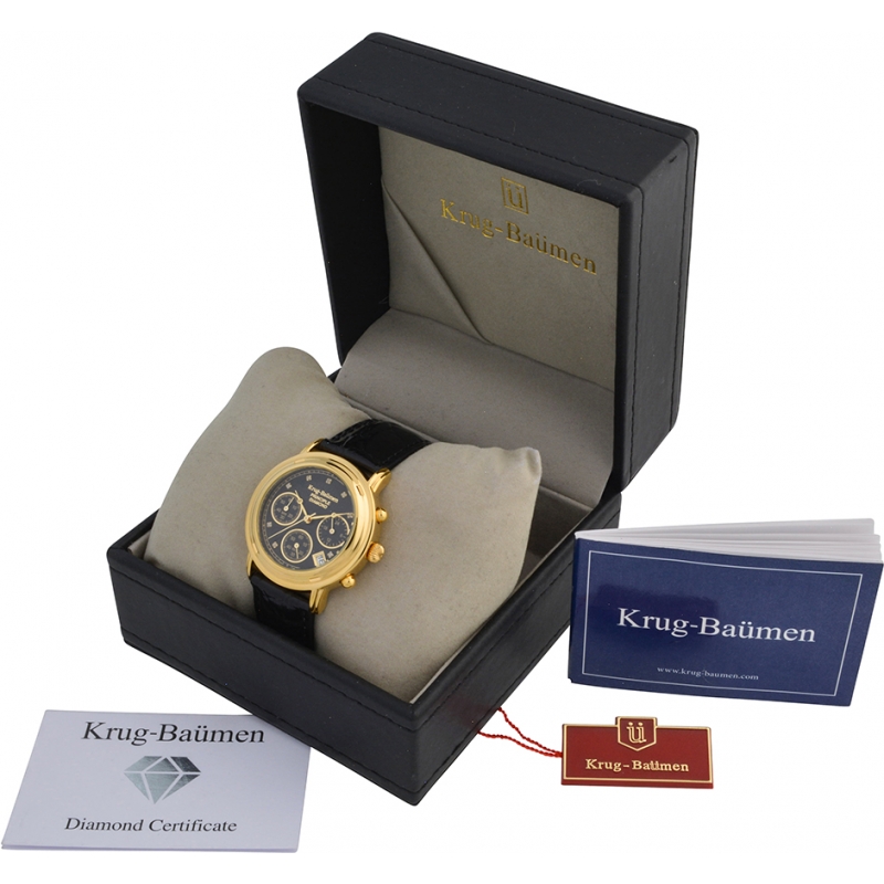 Krug Baumen 150573DM Principle Diamond Watch Watches2U