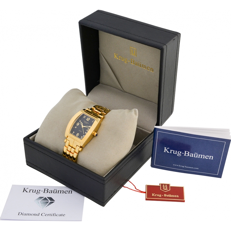 Krug-Baumen 1965DMG Tuxedo Diamond Watch Watches2U