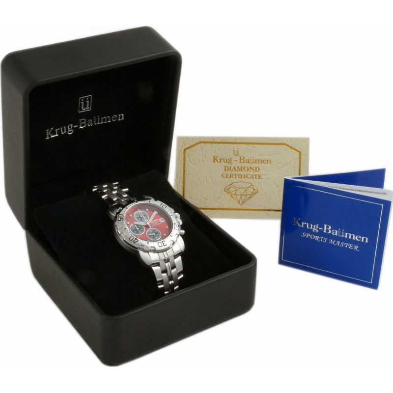 Krug Baumen 241269DM R Sportsmaster Diamond Watch Watches2U
