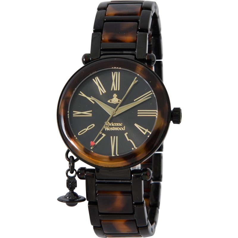 Vivienne Westwood VV006BKBR Orb Watch Watches2U