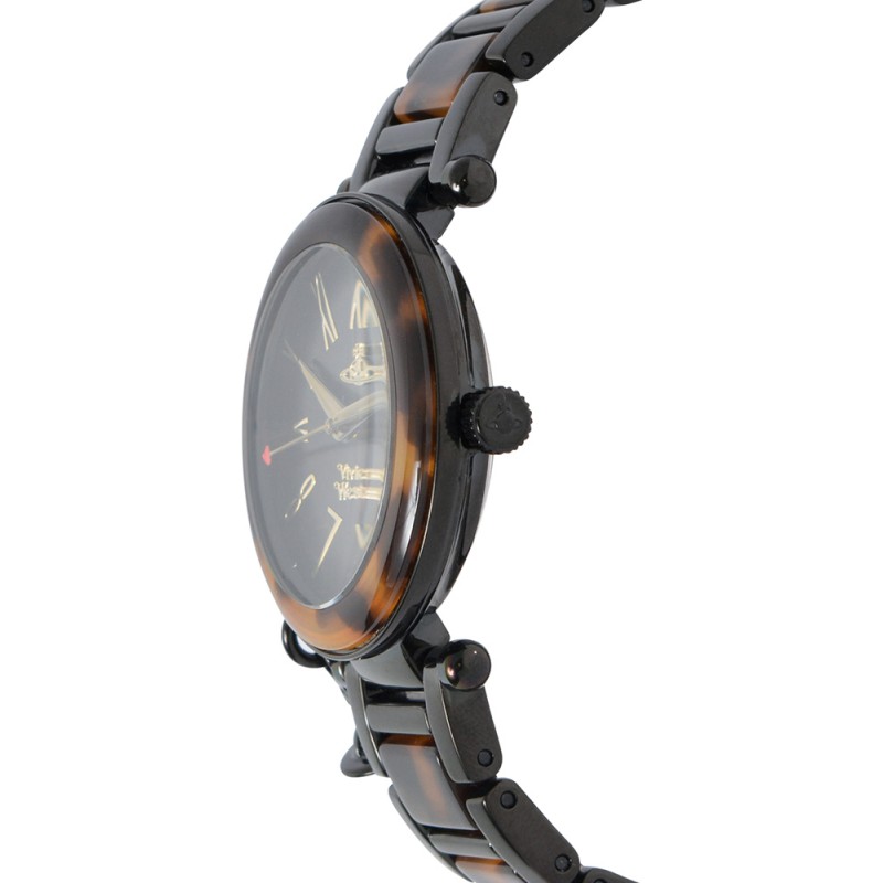 Vivienne Westwood VV006BKBR Orb Watch Watches2U